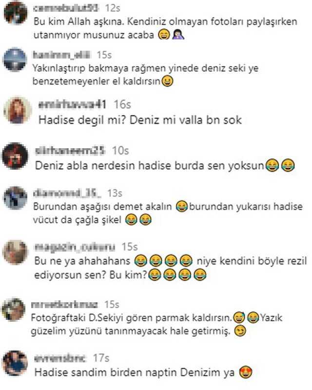 Deniz Seki son halini paylaştı, görenler Hadise ve Demet Akalın'a benzetti