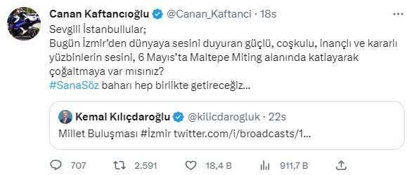 Cumhurbaşkanı Erdoğan'la aynı güne denk gelmişti! Kılıçdaroğlu'nun İstanbul mitinginin tarihi değişti