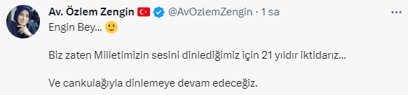 AK Partili Özlem Zengin ile CHP'li Engin Altay gençlerle birlikte 'Gesi Bağları' türküsünü söyledi