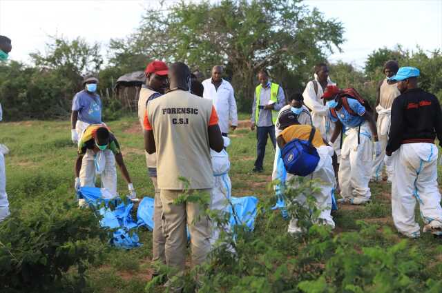Kenya'da 'açlık tarikatı' soruşturmasında bulunan ceset sayısı 201'e yükseldi