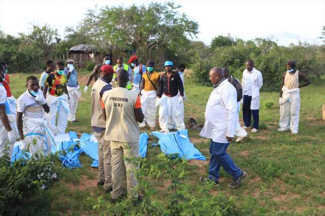 Kenya'da 'açlık tarikatı' soruşturmasında bulunan ceset sayısı 201'e yükseldi