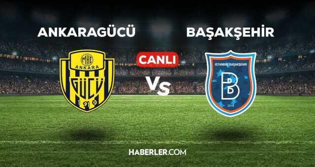 Ankaragücü Başakşehir maçı kaç kaç, bitti mi? MAÇ SKORU! Ankaragücü Başakşehir maçı kaç kaç, canlı maç skoru!