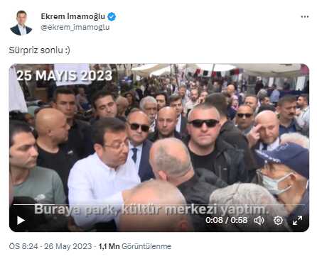 İmamoğlu, 'Ne yaptınız bize?' diyen vatandaşı, açtığı metrolarda gezdirerek ikna etti İmamoğlu, 'Ne yaptınız bize?' diyen vatandaşı, açtığı metrolarda gezdirerek ikna etti