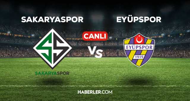 Sakaryaspor Eyüpspor maçı kaç kaç, bitti mi? MAÇ SKORU! Sakaryaspor Eyüpspor maçı kaç kaç, canlı maç skoru!