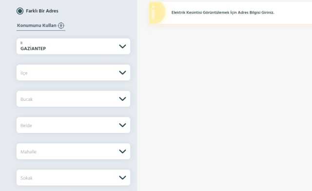 28 Mayıs Gaziantep elektrik kesintisi! GÜNCEL KESİNTİLER Gaziantep'te elektrikler ne zaman gelecek?