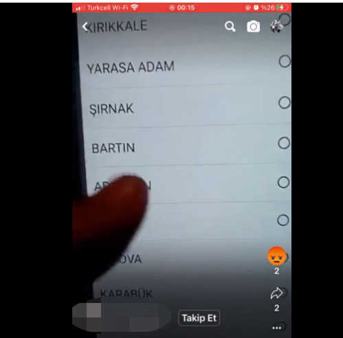 Anadolu Ajansı seçim sonuçları sayfasında illerin arasında 'Kamyonet' ve 'Yarasa Adam' yazdığı iddiası Anadolu Ajansı seçim sonuçları sayfasında illerin arasında 'Kamyonet' ve 'Yarasa Adam' yazdığı iddiası