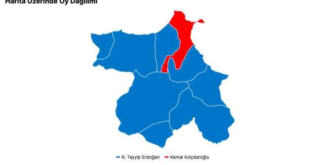 28 Mayıs 2.turda Sinop seçim sonuçları: Erdoğan ve Kılıçdaroğlu'nun Sinop ilçeleri oy oranları! Kılıçdaroğlu kaç oy aldı, Erdoğan kaç oy aldı?
