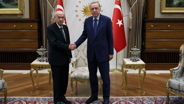Beştepe'de Erdoğan-Bahçeli görüşmesi! Gündemlerinde iki konu başlığı vardı