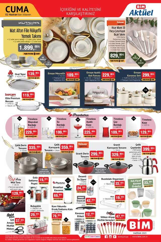 Bim'de bugün ne var? Bim'de hangi ürünler var? 1 Haziran Perşembe Bugün Bim'e hangi aktüel ürünler gelecek? Bim'de bugün ne var? Bim'de hangi ürünler var? 1 Haziran Perşembe Bugün Bim'e hangi aktüel ürünler gelecek?