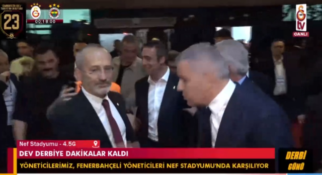 Ali Koç'tan son saniye sürprizi! GS TV tarihi anları canlı yayınladı
