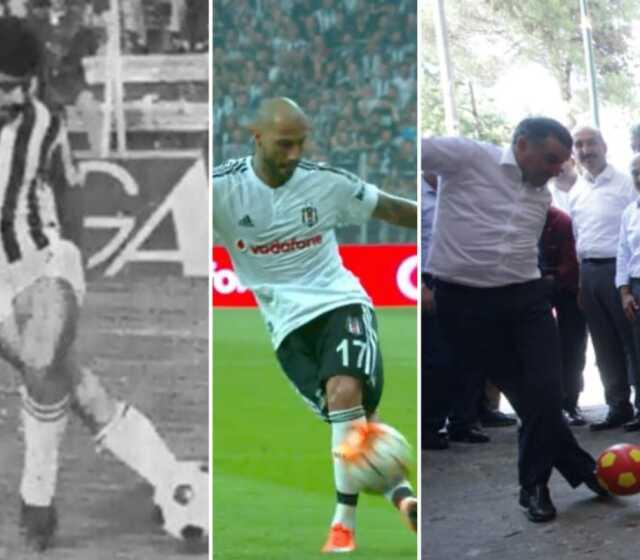 Spor Bakanı Osman Aşkın Bak, Quaresma'ya 'Rabona'nın tarihsel gelişimini anlattı