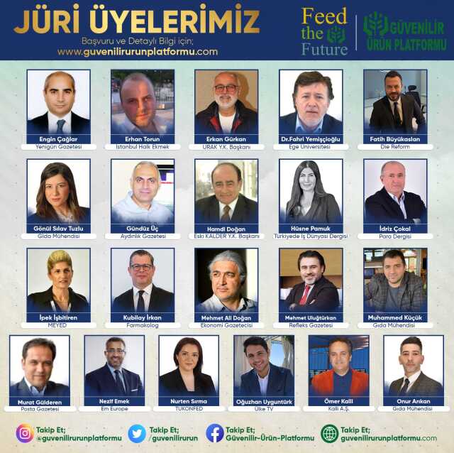 Uluslararası Güvenilir Ürün Zirvesi ve Feed the Future Ödül Töreni için hazırlıklar başladı