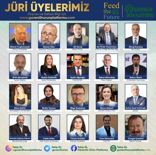 Uluslararası Güvenilir Ürün Zirvesi ve Feed the Future Ödül Töreni için hazırlıklar başladı