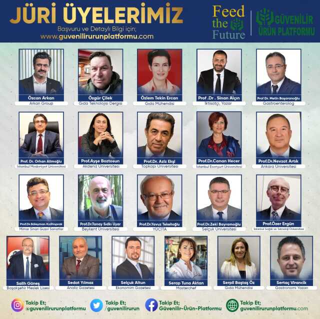 Uluslararası Güvenilir Ürün Zirvesi ve Feed the Future Ödül Töreni için hazırlıklar başladı