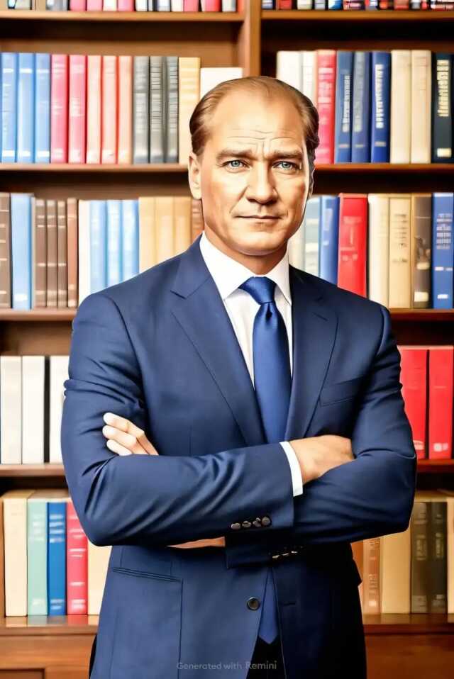 Atatürk'ün yapay zeka ile çizilmiş fotoğrafı büyük beğeni topladı