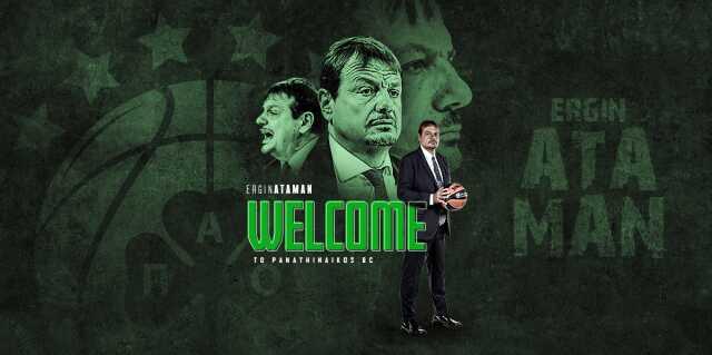 Ergin Ataman, Panathinaikos ile 2 yıllık sözleşme imzaladı