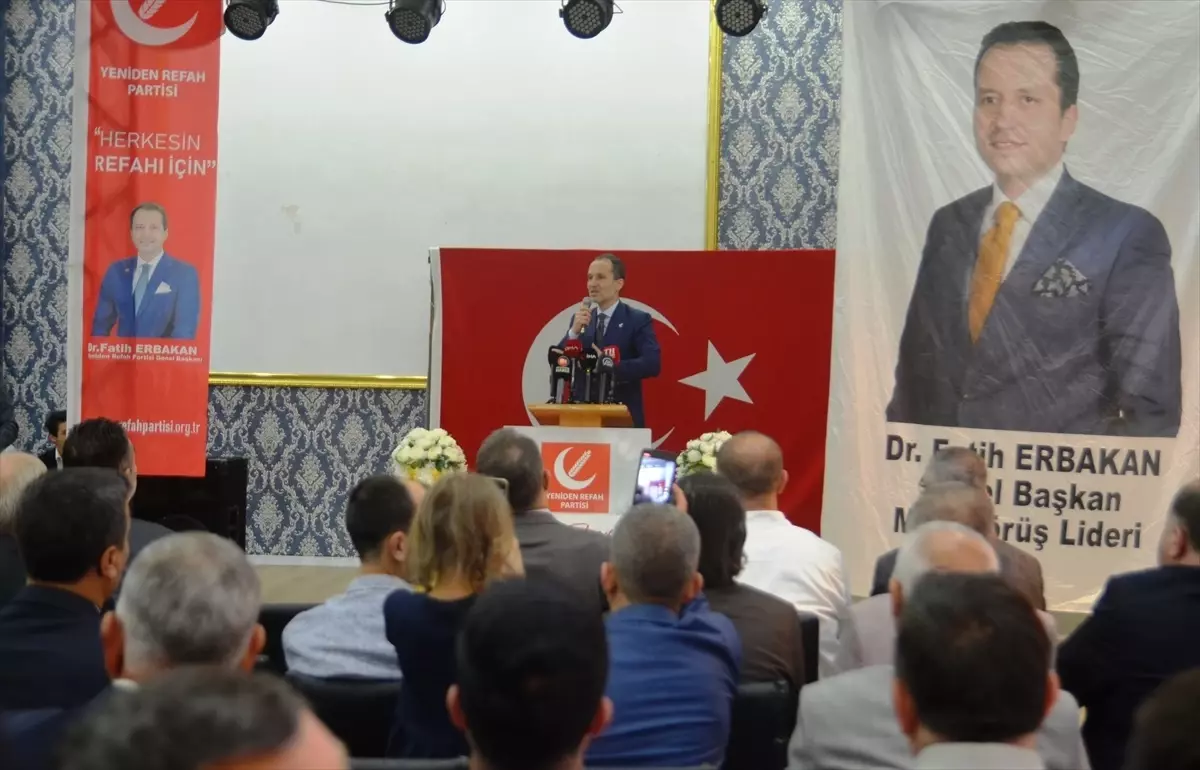 Yeniden Refah Partisi Genel Başkanı Fatih Erbakan Bundan sonra da