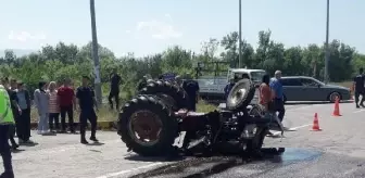Zonguldak'ta Traktör ile Cip Kavşakta Çarpıştı: 1 Ölü, 2 Yaralı