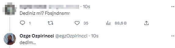 Özge Özpirinçci, kendisine küfür etmesini isteyen hayranının isteğini geri çevirmedi