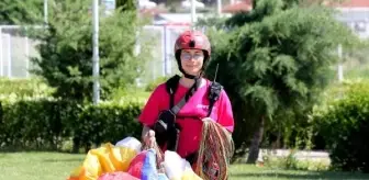 Burdur'da Yamaç Paraşütü Sporuna İlgi Duyan Genç Kadın, Babasının Hayalini Gerçekleştiriyor