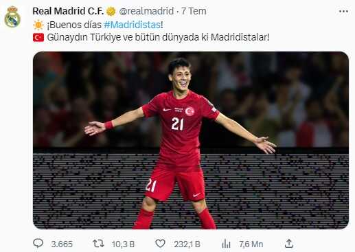 Dünyanın konuştuğu rekor! Arda Güler, Real Madrid'e tarihinde ilki yaşattı Dünyanın konuştuğu rekor! Arda Güler, Real Madrid'e tarihinde ilki yaşattı