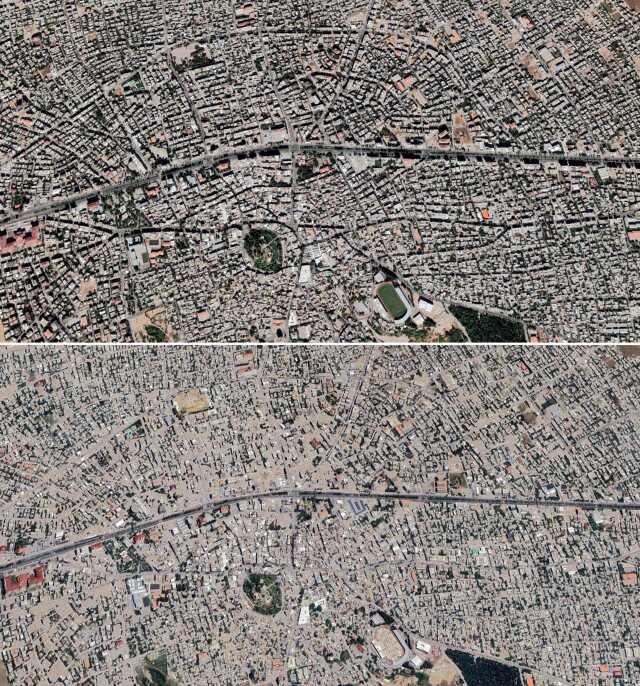 Asrın felaketinin üzerinden 6 ay geçti! İşte büyük yıkım yaşayan 3 şehrin uydu fotoğrafları Asrın felaketinin üzerinden 6 ay geçti! İşte büyük yıkım yaşayan 3 şehrin uydu fotoğrafları