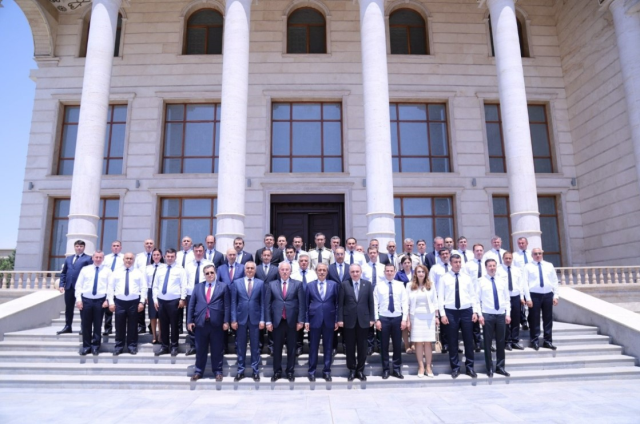 Yargıtay Başkanı Akarca ve Yargıtay Cumhuriyet Başsavcısı Şahin, Nahçıvan'a ziyaret gerçekleştirdi