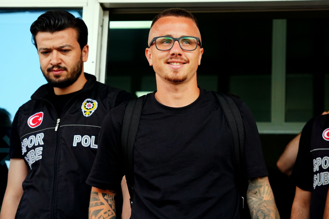 Galatasaray'ın dünyaca ünlü yeni transferi Angelino, İstanbul'da! İşte ilk sözleri