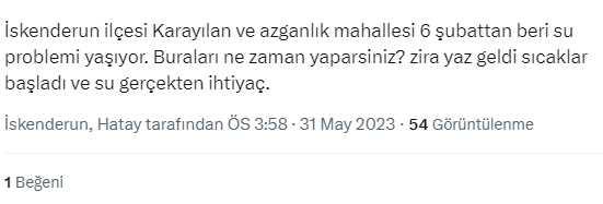 Depremden sonra suyu kesilen İskenderun'da mahalle halkı perişan! 40 derecede bidonlarla su taşıyorlar