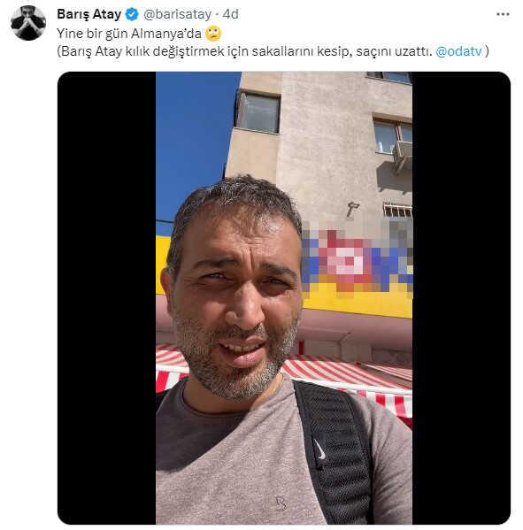 Barış Atay, Meclis'e giremediği için Türkiye'yi terk ettiği iddiasını yalanlandı