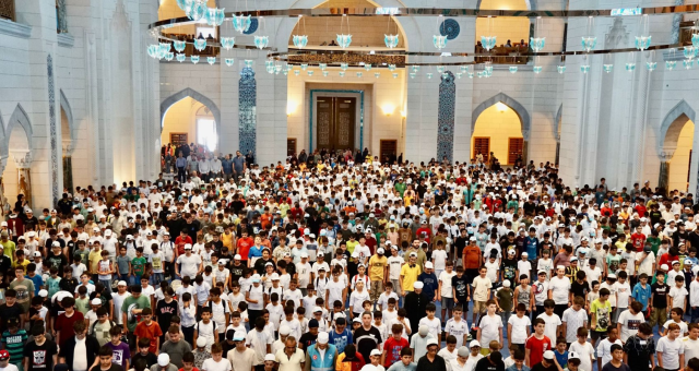 5000 TÜGVA'lı Genç Yeni Açılan Barbaros Hayrettin Paşa Camii'nde Buluştu