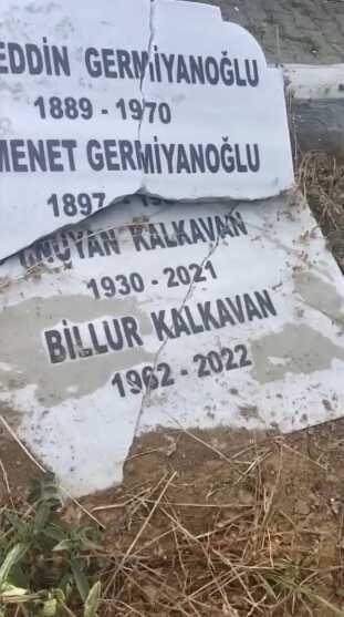 Son görüntüsü kahretmişti! Billur Kalkavan'ın kırılan mezarı için harekete geçildi