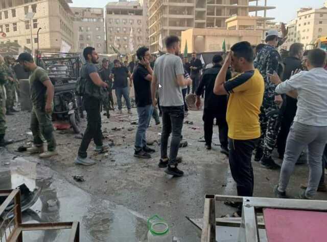 Suriye'nin başkenti Şam'da bombalı saldırı: 5 ölü, 26 yaralı