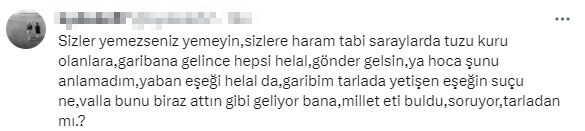 Ankara İl Müftüsü'nden eşek etiyle ilgili tartışılacak fetva! Yorum bombardımanına tuttular