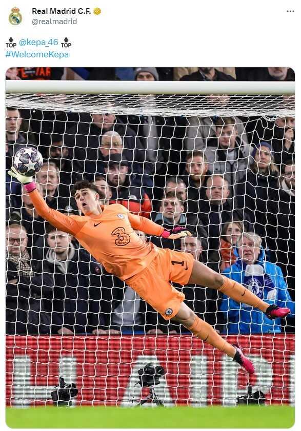 Real Madrid, Courtois'nın yerini çabuk doldurdu! Kepa resmen imzayı attı