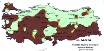 Türkiye'nin Büyük Bölümü İçin 'Şiddetli Kuraklık' Uyarısı