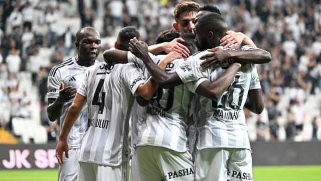 Son Dakika: Konferans Ligi'nde Beşiktaş, Neftçi Bakü'yü eleyerek play-off'ta Dynamo Kiev'in rakibi oldu