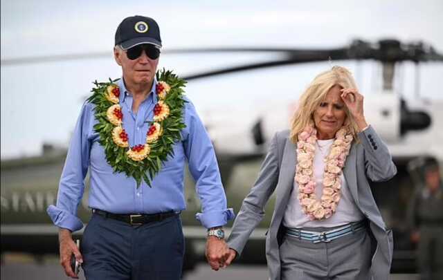 Joe Biden 114 kişinin ölümüne neden olan Hawaii yangınını kendi evinde çıkan mutfak yangınına benzetince büyük tepki çekti