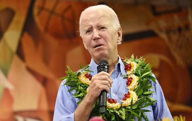 Joe Biden 114 kişinin ölümüne neden olan Hawaii yangınını kendi evinde çıkan mutfak yangınına benzetince büyük tepki çekti