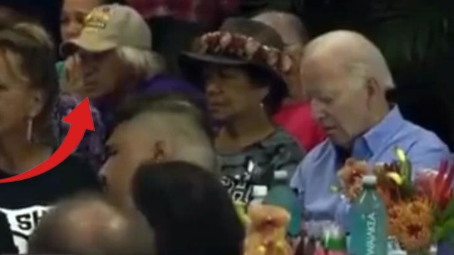 Biden'ın uyukladığı videoda dikkat çeken detay! Şapkalı adamı Erdoğan'a benzettiler, yorumlar bomba