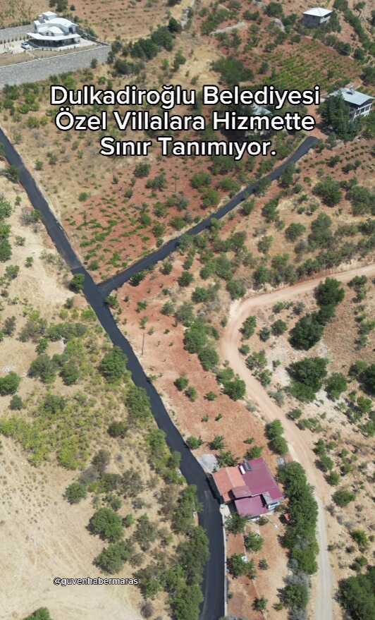 Kahramanmaraş'ta belediyenin villalara özel asfaltlama çalışması halkı çileden çıkardı Kahramanmaraş'ta belediyenin villalara özel asfaltlama çalışması halkı çileden çıkardı