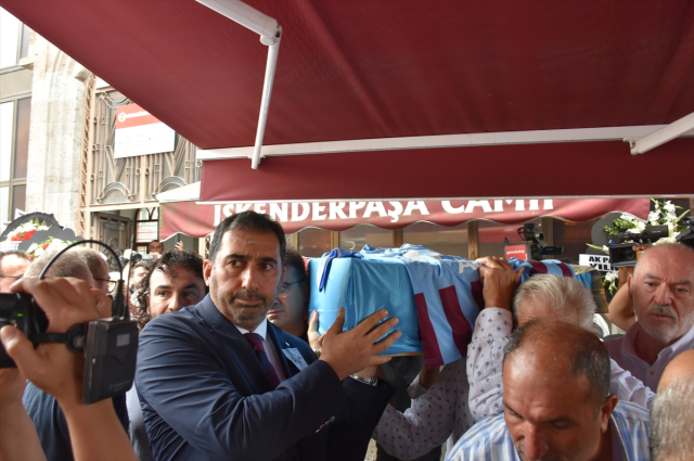 Trabzonspor Kulübü Kurucu Üyesi Nizamettin Algan son yolculuğuna uğurlandı