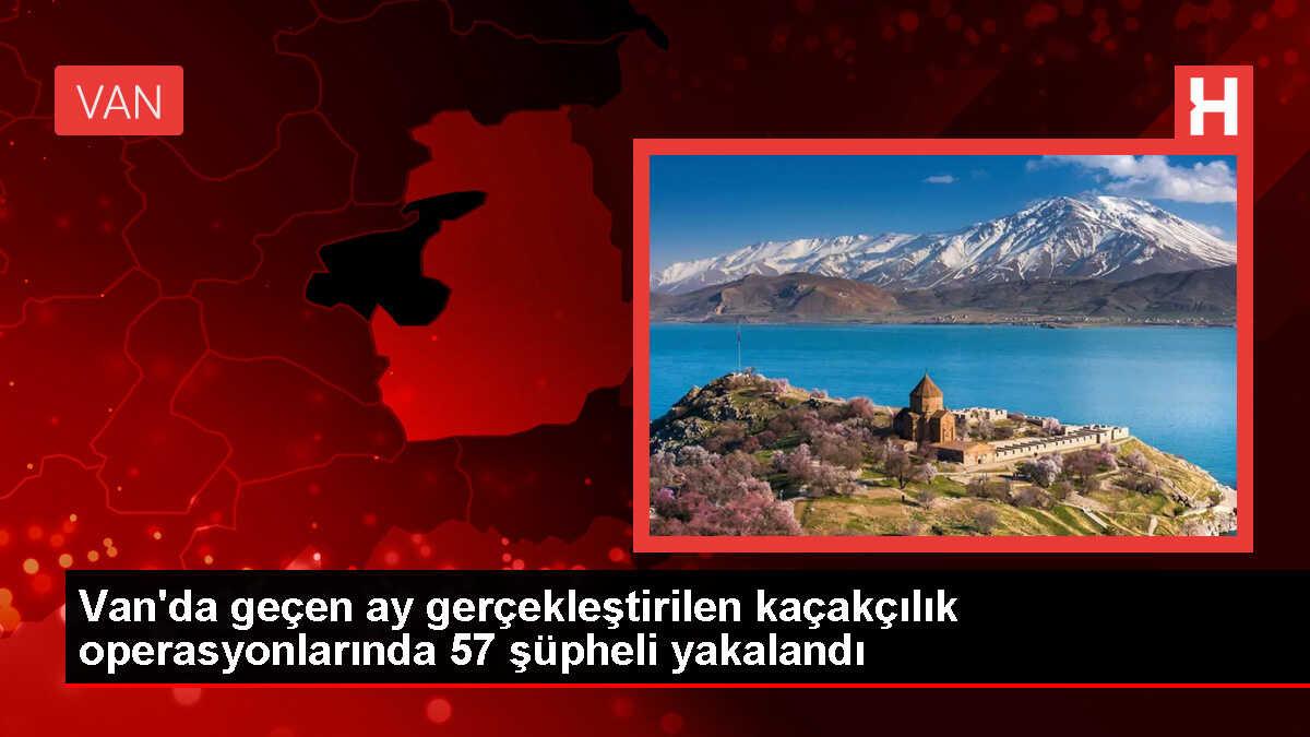 Van'da Kaçakçılık Operasyonunda 57 Şüpheli Gözaltına Alındı
