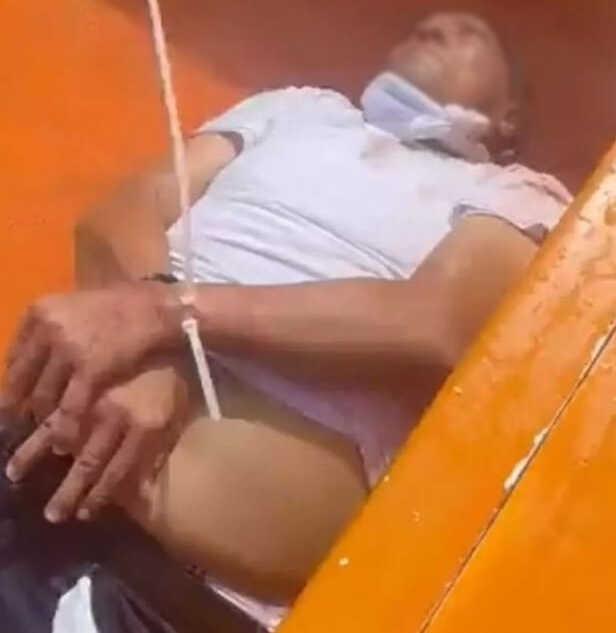 Hırsızlık yapan uyuşturucu baronunu ağırlık bağlayıp denize attılar! Cinayet anı kamerada