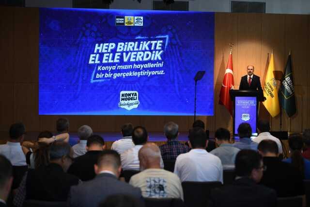 Başkan Altay: 'Tek Derdimiz Konya'ya Ve Konyalılara Hizmet Etmek'