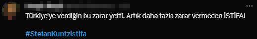 Maçın bitiş düdüğüyle binlerce paylaşım geldi! Büyükekşi'ye herkes aynı çağrıyı yapıyor