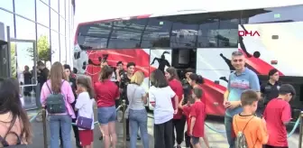 A Milli Futbol Takımı Hollanda'ya gitti