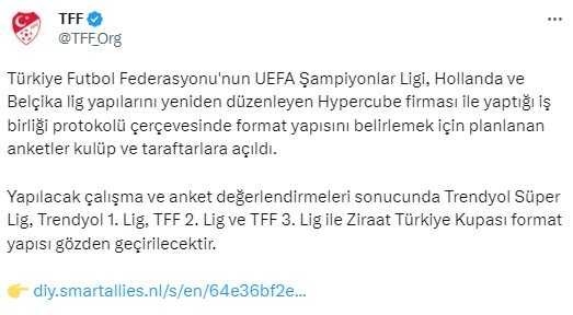 Süper Lig'e yepyeni format! Türk futbolu kökünden değişiyor Süper Lig'e yepyeni format! Türk futbolu kökünden değişiyor
