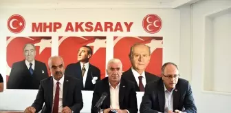 MHP Aksaray İl Kongresi Öncesi Basın Mensuplarıyla Buluştu