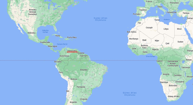 Venezuela hangi yarım kürede? Venezuela'nın konumu ve harita bilgisi